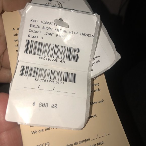 Brazilian Fashion Designer Adriana DeGreas Kaftan - Picture 4 of 4